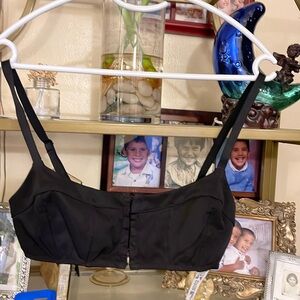 free people nwot black bralette